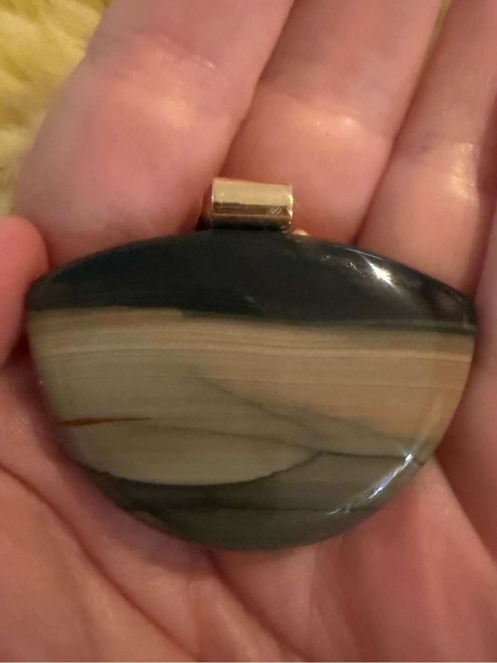 Collector quality imperial jasper pendant
